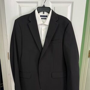 Men's Tommy Hilfiger Black Suit, Pants, @ Shirt